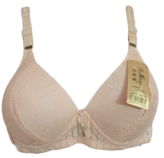 Beige Elegance Lace Cup Bra – 38 Size | Comfortable Everyday Fit