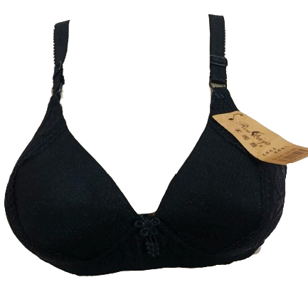 Black Elegance Cup Bra – 36 Size | Classic Comfort & Support