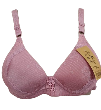 Tea Pink Elegance Lace Cup Bra – 38 Size | Soft Comfort & Stylish Fit