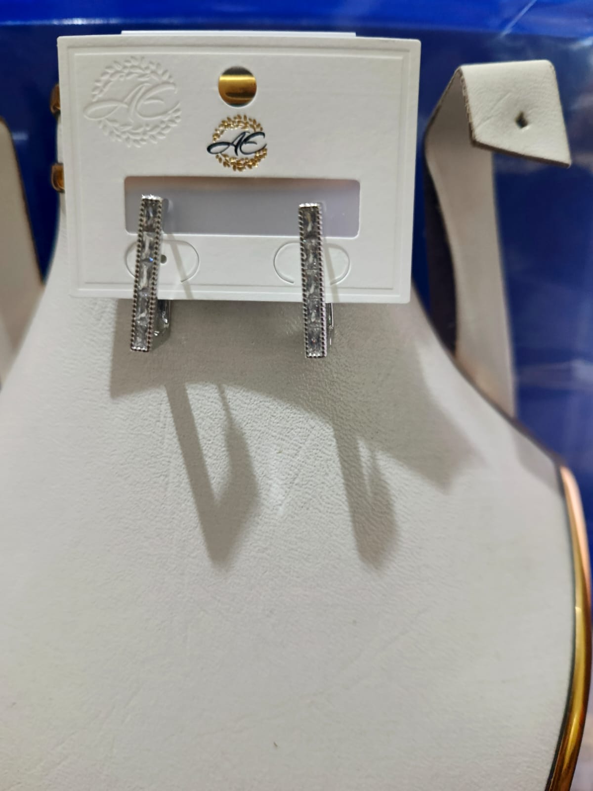 Elegant Crystal Hoop Earrings for Women