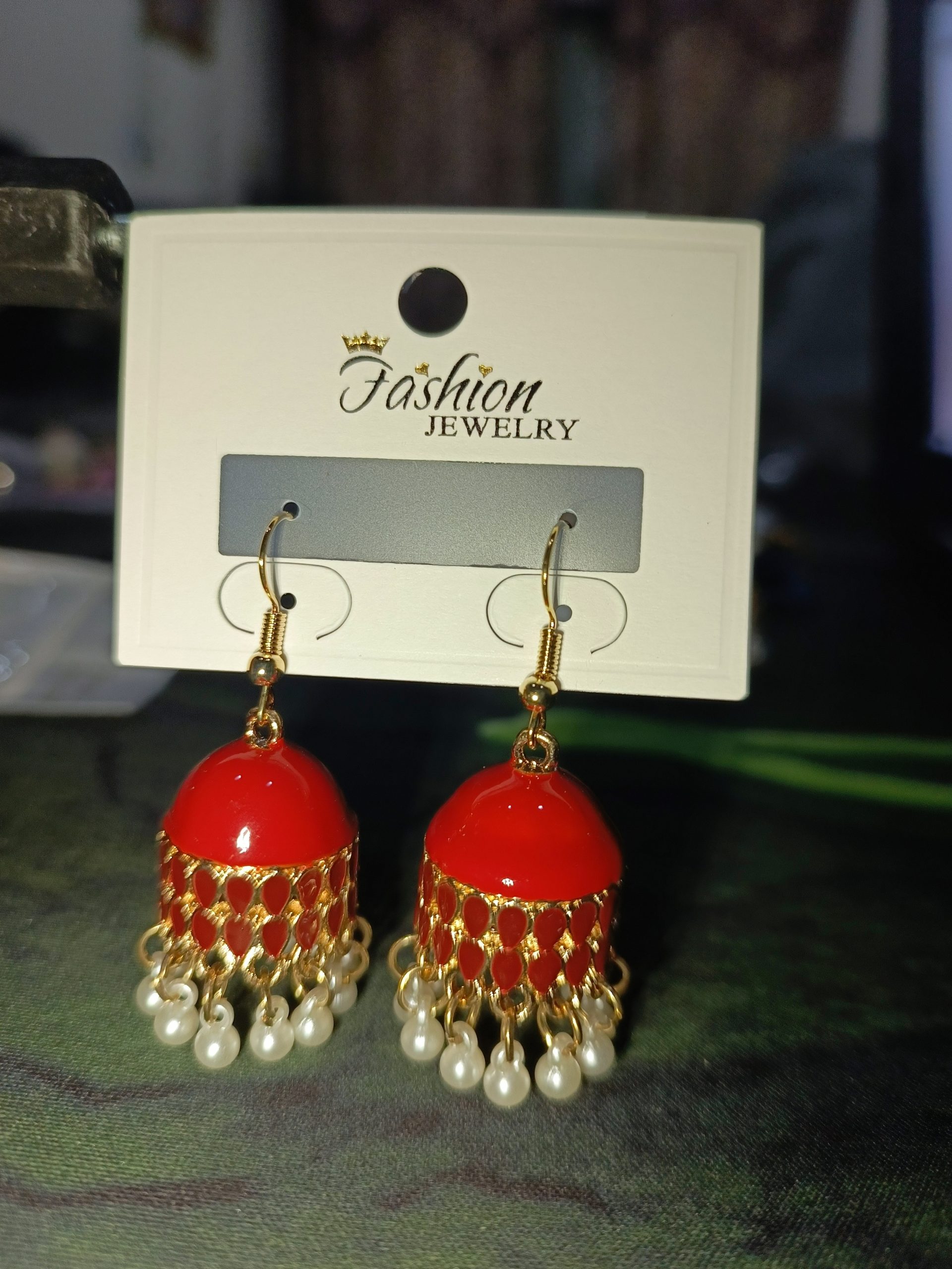 Colorful Traditional Jhumka Earrings for Women