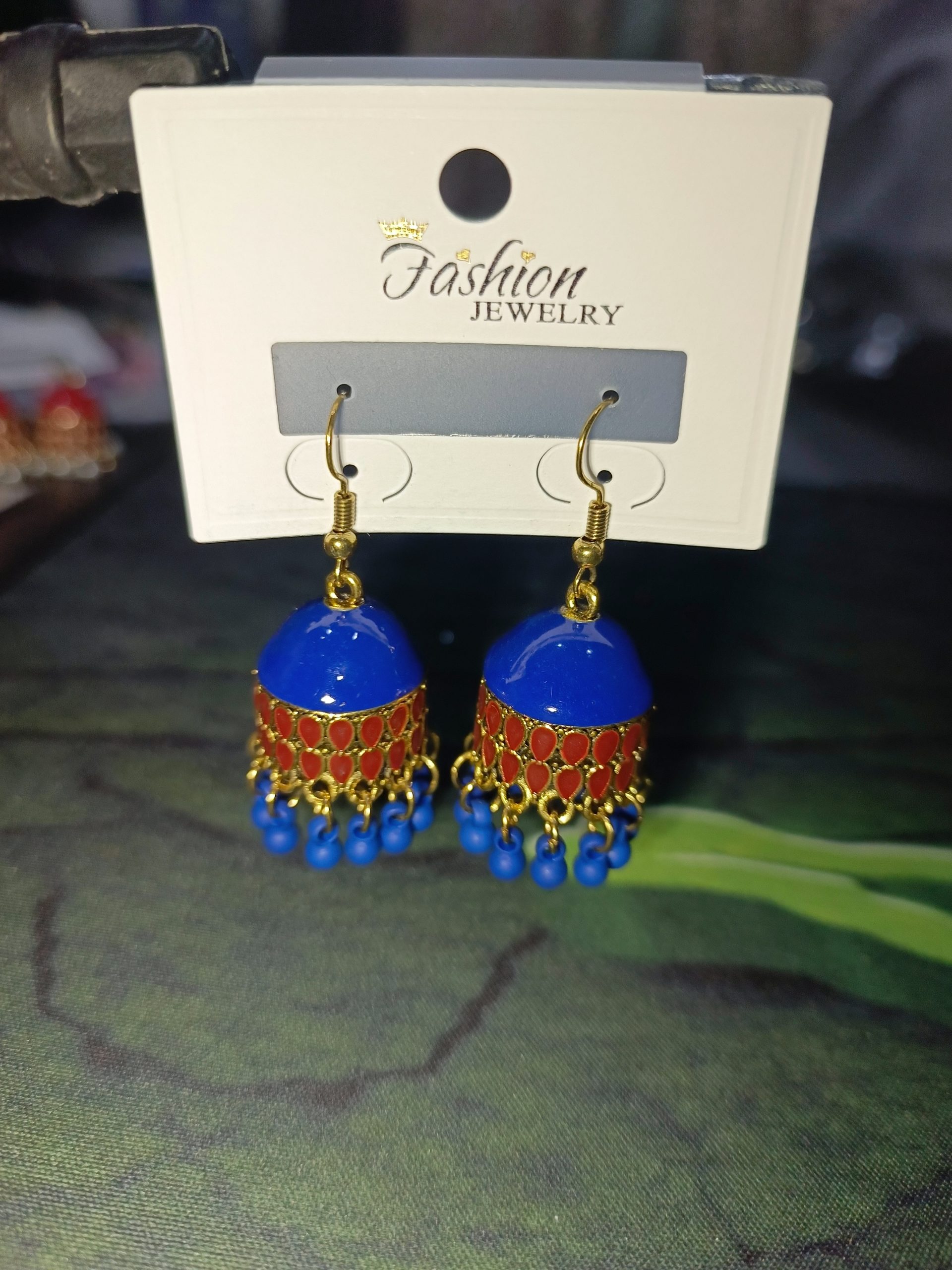Colorful Traditional Jhumka Earrings for Women