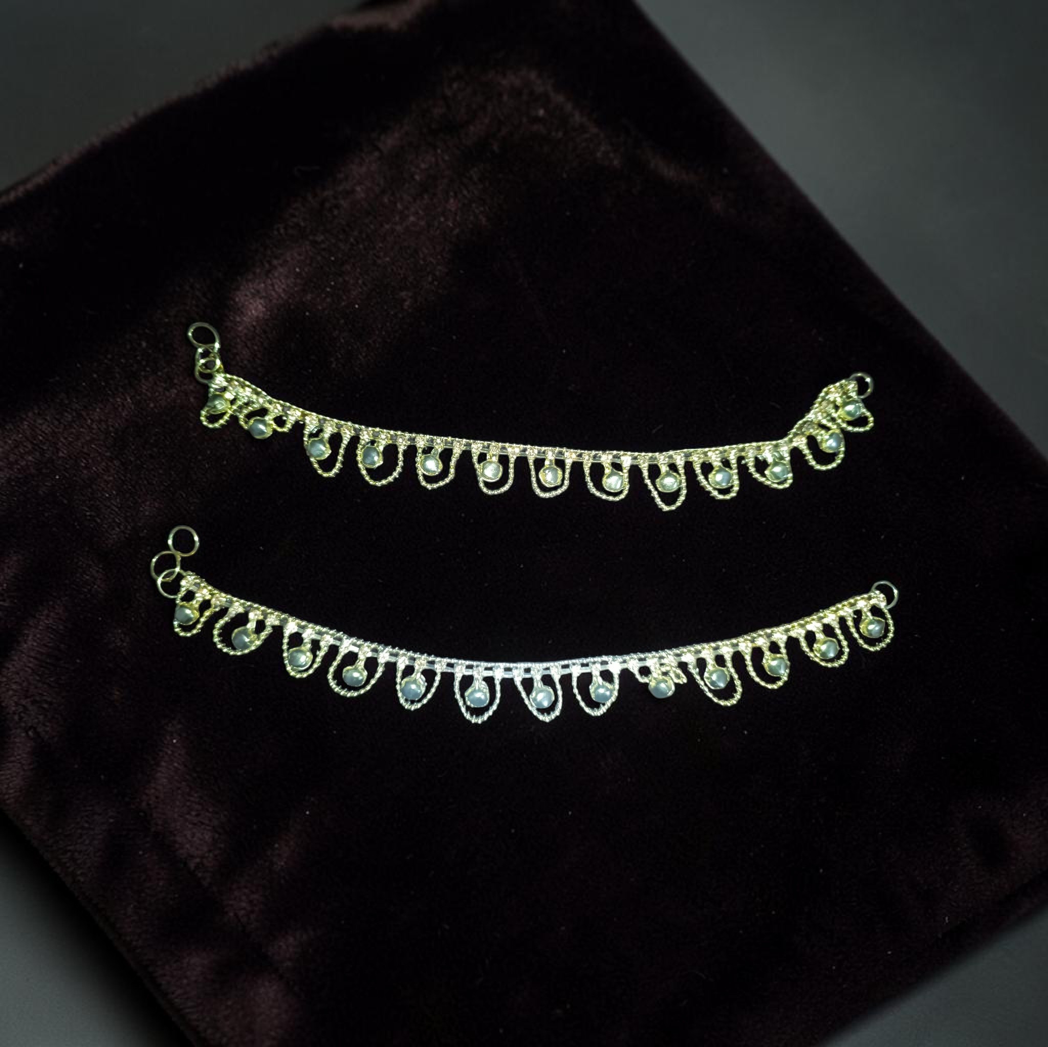 Elegant Crystal Charm Payal for Women –  Anklet Foot Jewellery